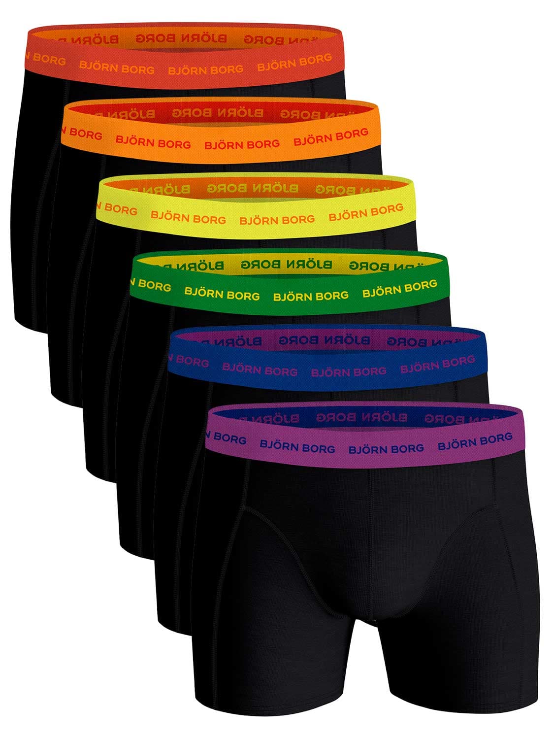 Ess. Cotton Shorts - 6 pack