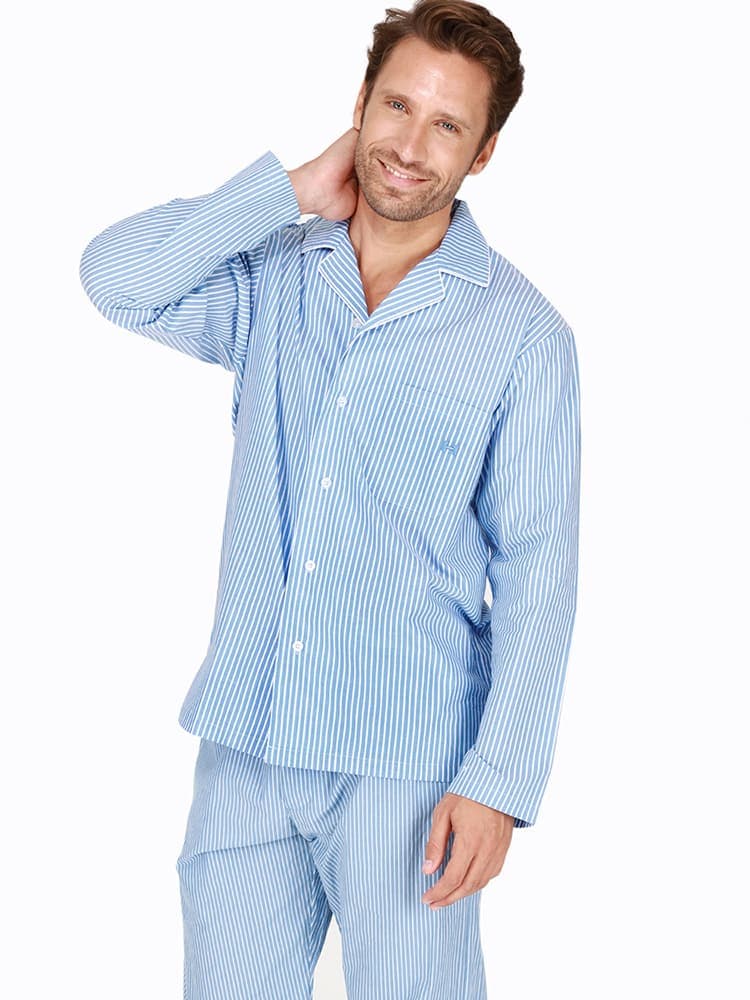 Long Woven Sleepwear - Normandy