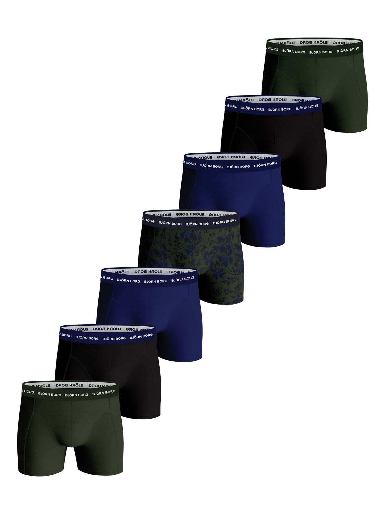 7 pack -  Ess. Cotton Shorts