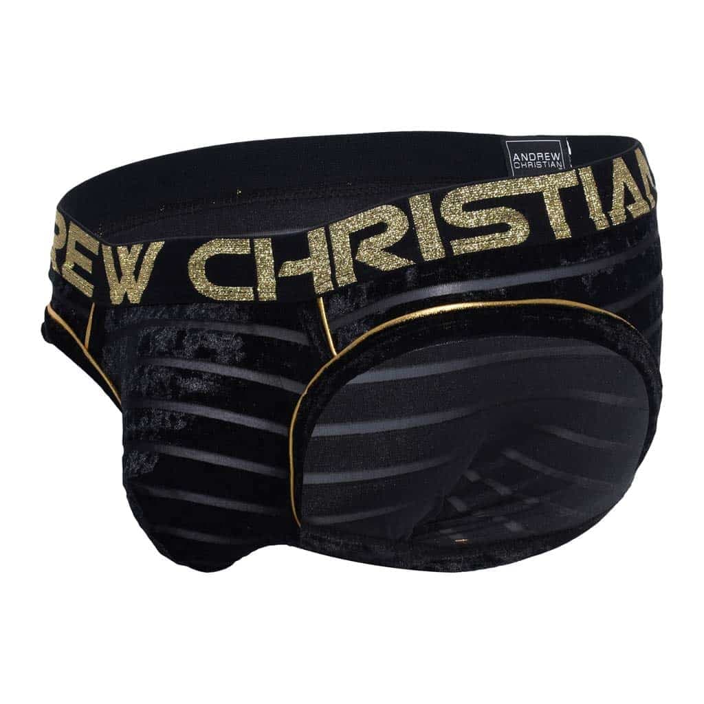 Plush Sheer Stripe - Brief