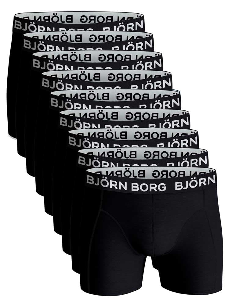 Ess. Cotton Shorts - 9 pack